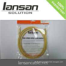 amp cat5e patch cord/cat5e patch cord 1m 2m 3m/fluke test rj45 patch cord